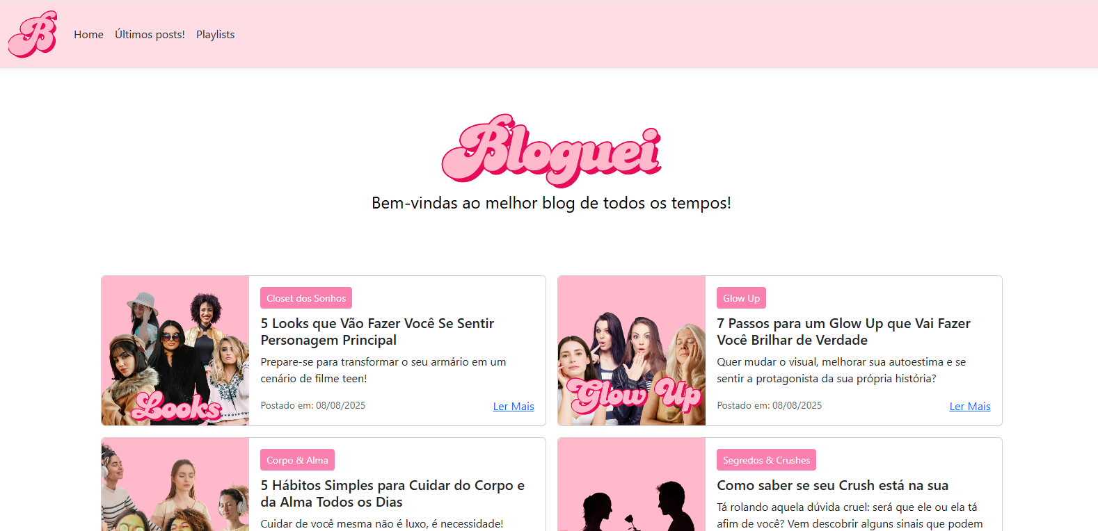 Bloguei